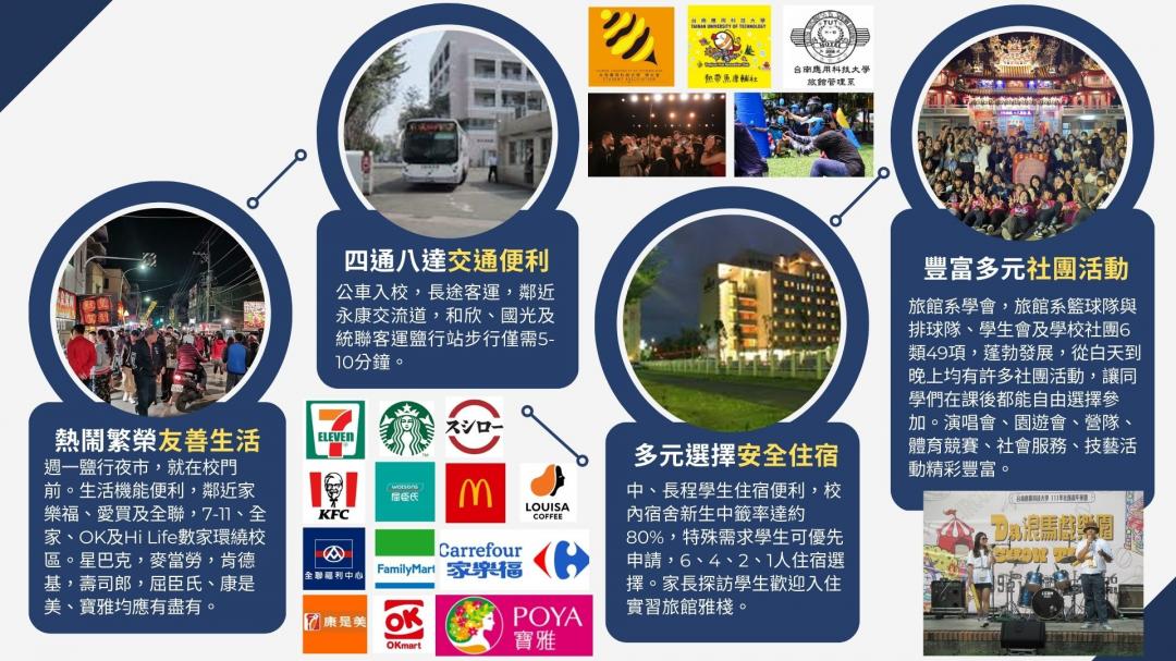 校園生活安全便利解說圖片2；來源：台南應用科技大學